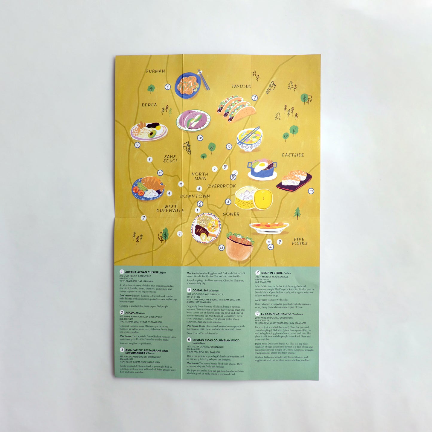 Food From Other Places Map