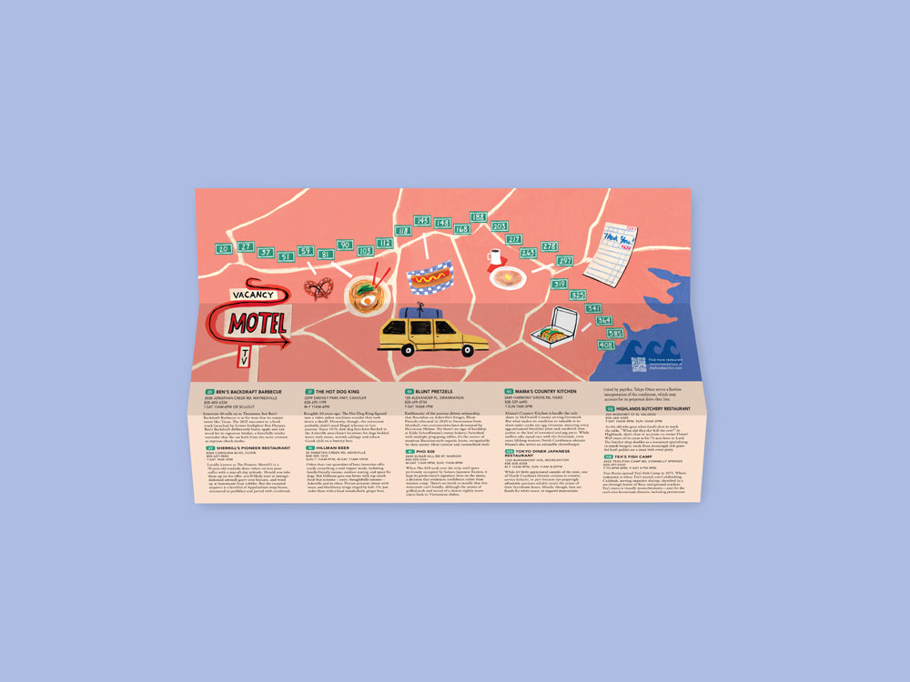 North Carolina Road Trip Map | I-40 Exit Strategy