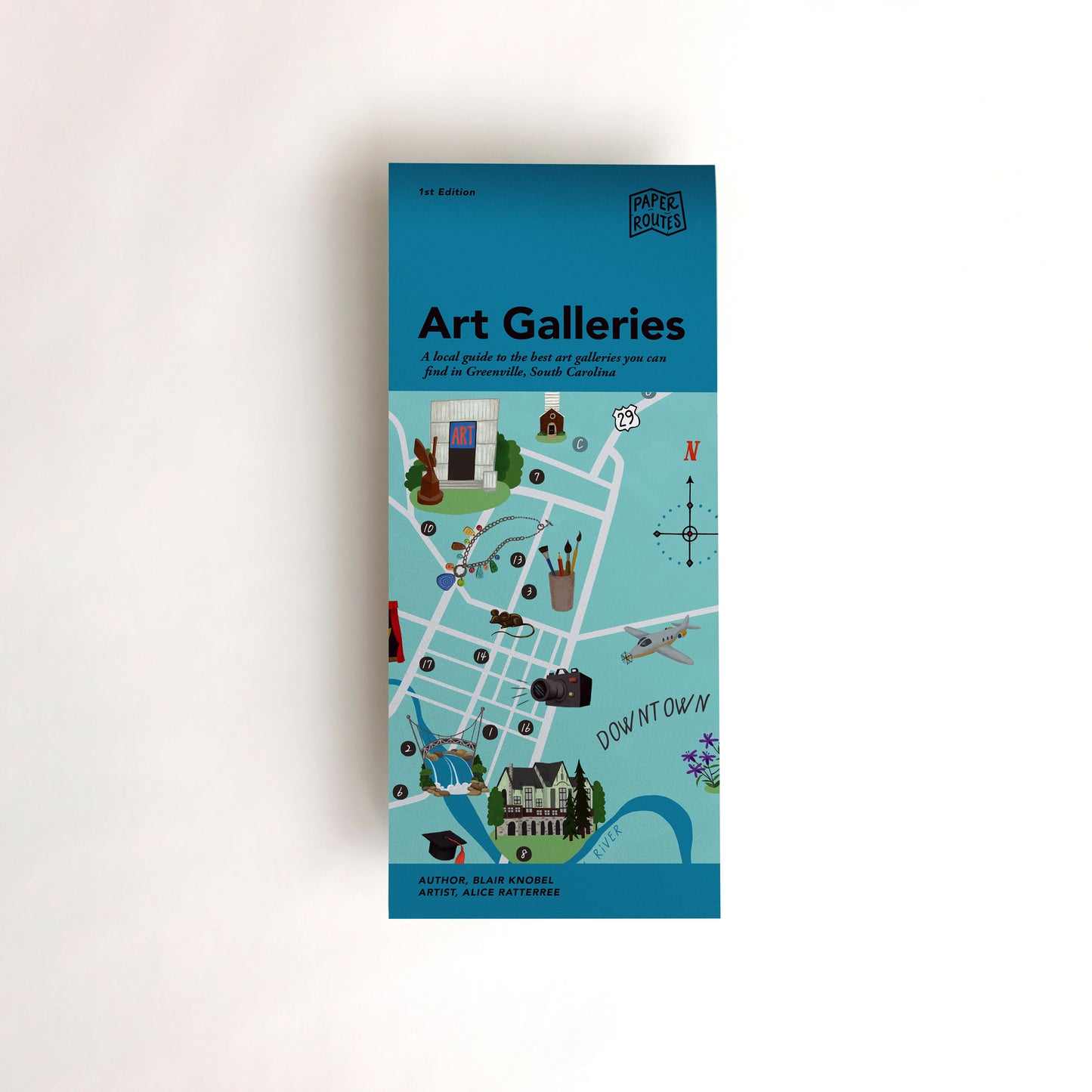 Art Galleries Map