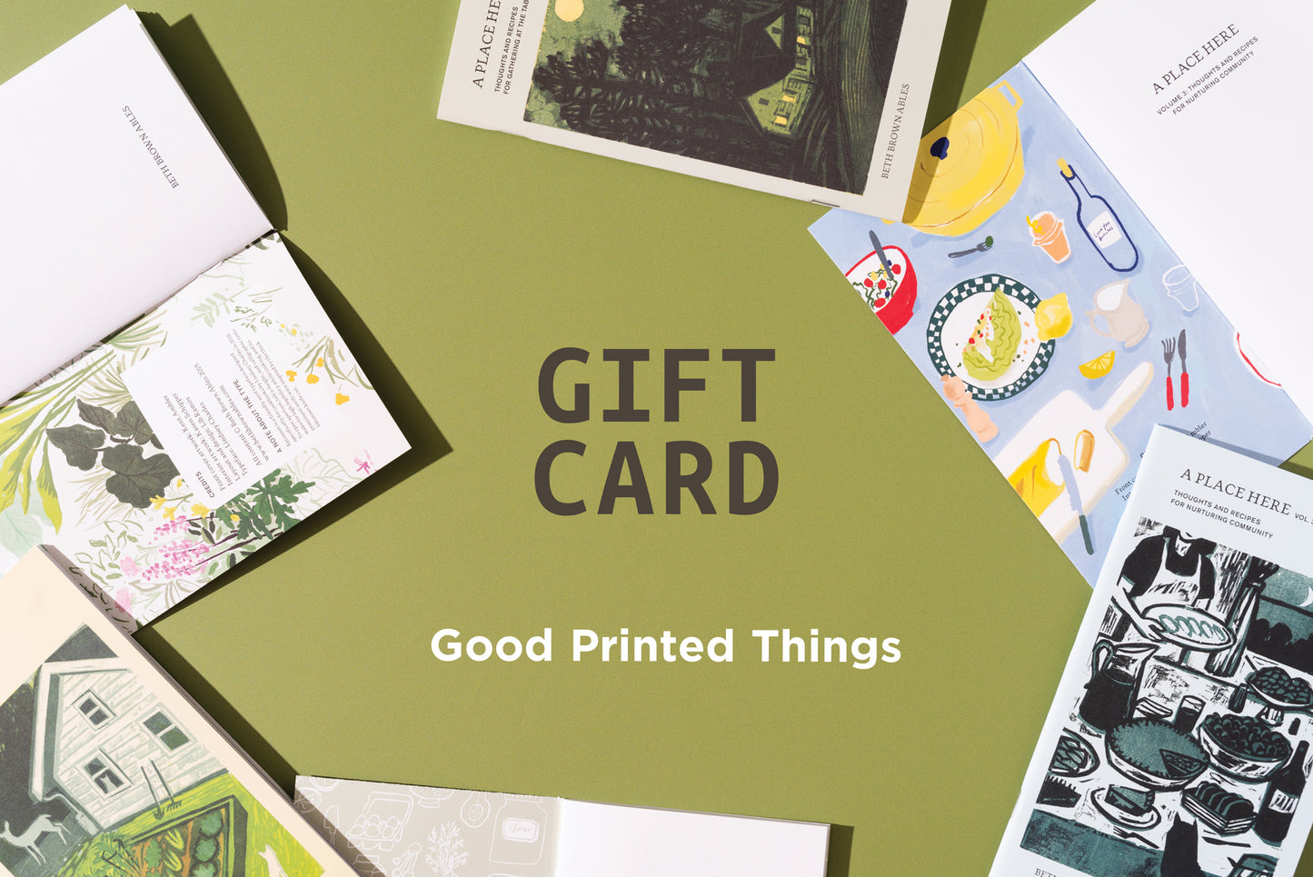 Good Printed Things Gift Card