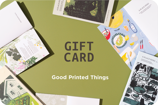 Good Printed Things Gift Card