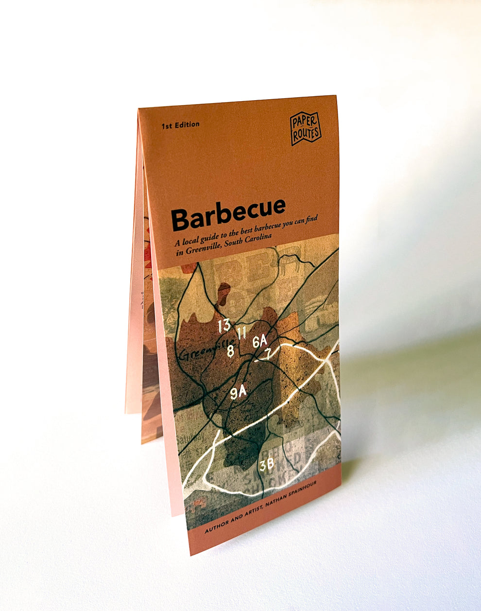Barbecue Map | Greenville’s Best BBQ Spots – Good Printed Things