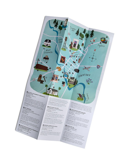 Art Galleries Map