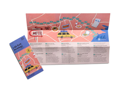 North Carolina Road Trip Map | I-40 Exit Strategy